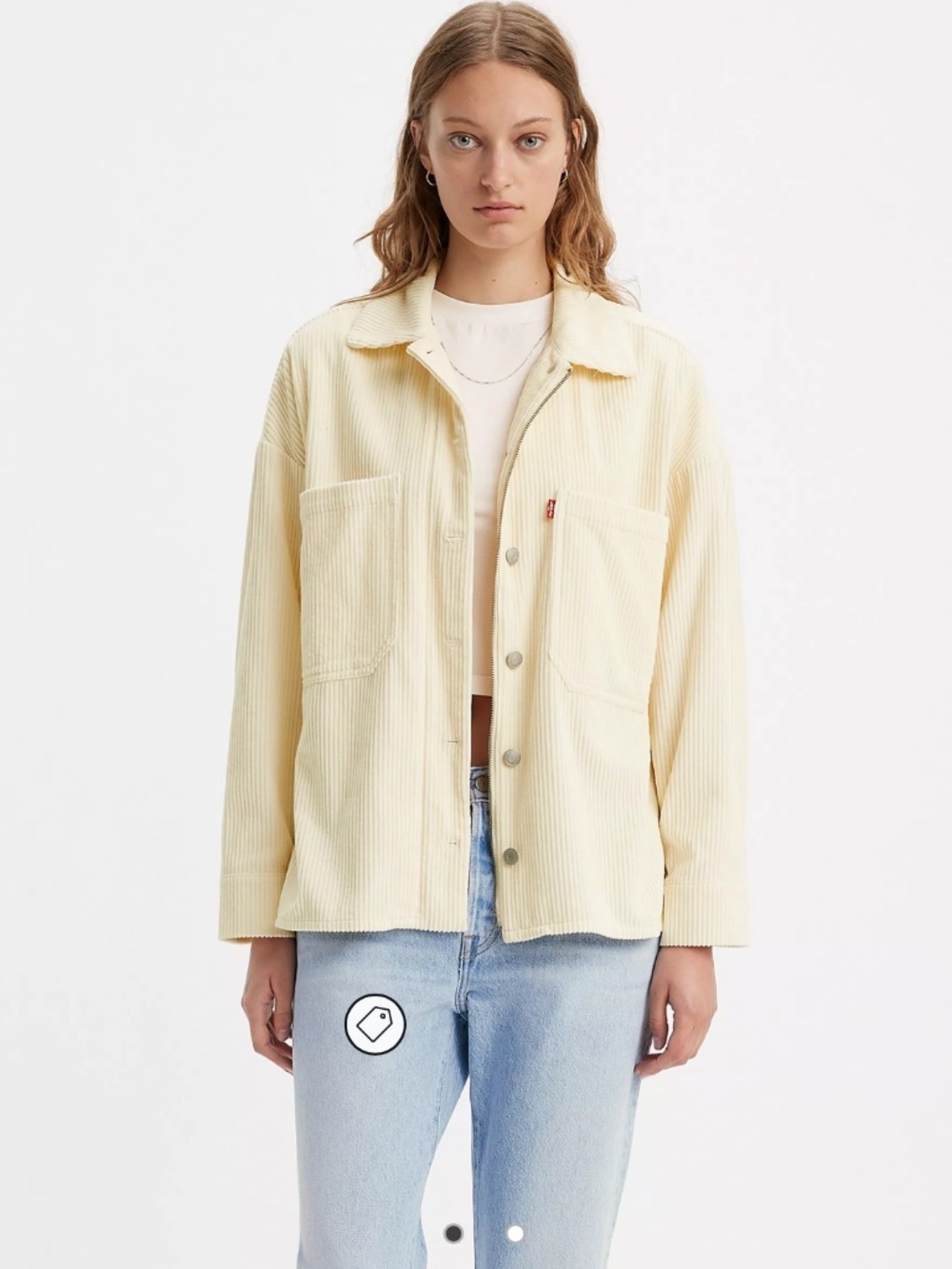 Levi's Elliot Utility Jacket Corduroy Yellow XL